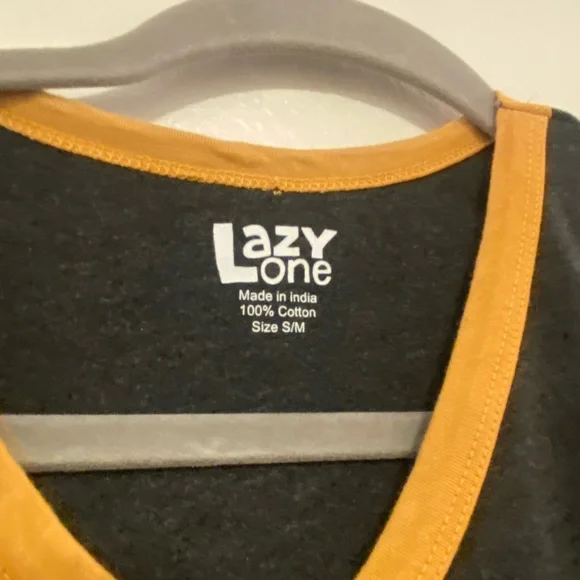 Lazy One Charcoal Nightie Tee - Picture 3 of 3